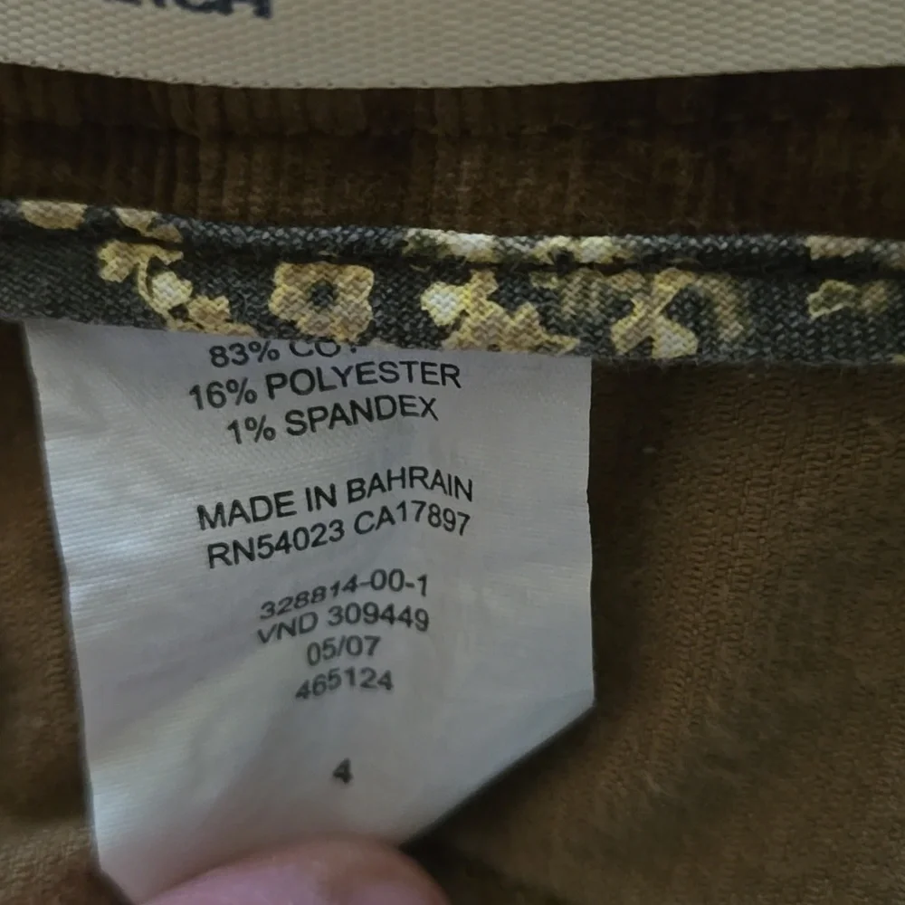 Y2k GAP jeans corduroy skirt - Picture 6 of 6
